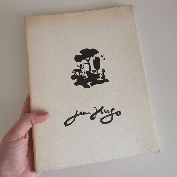 1973 The Art of Jean Hugo Book Gallery Ontario Program Richard R. Wattenmaker - Picture 1 of 12